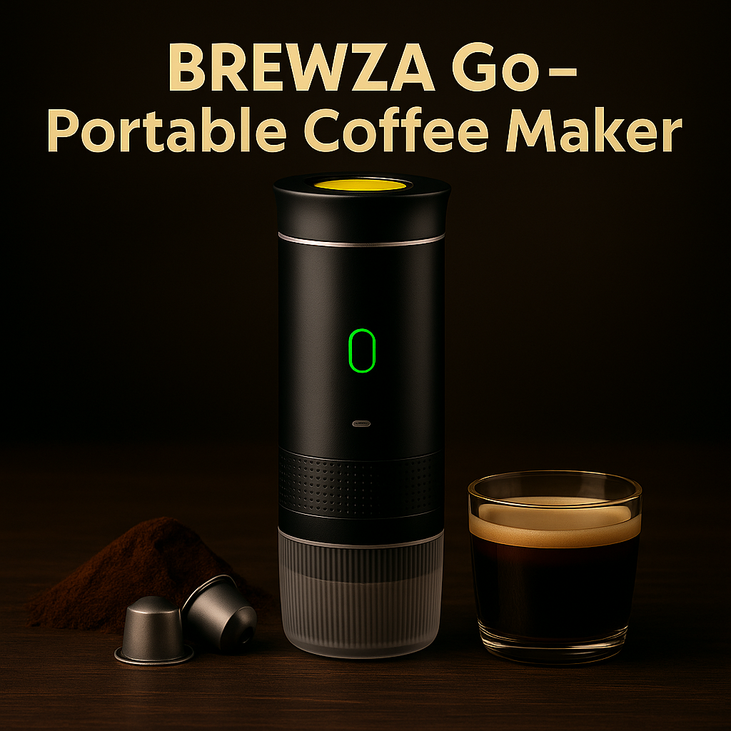 Brewza Go – Portable Coffee Maker
